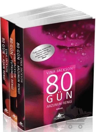 80 Gün Serisi Takım Set (3 Kitap) – Vina Jackson – Pegasus Yayınları kitap kapağı