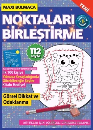 Maxi Bulmaca Noktaları Birleştirme 8 – Bertan Kodamanoğlu – Maxi Yayıncılık kitap kapağı