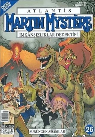 Atlantis (Özel Seri) Sayı: 26 Sürüngen Adamlar Martin Mystere İmkansızlıklar Dedektifi – Lal Kitap kitap kapağı