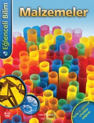 Eğlenceli Bilim - Malzemeler – Clive Gifford – İş Bankası Kültür Yayınları kitap kapağı