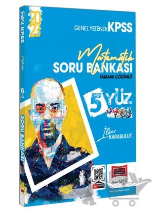 Yargı Yayınları 2023 KPSS 5Yüz Matematik Tamamı Çözümlü Soru Bankası