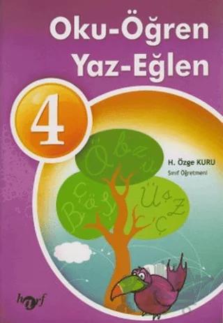 Oku - Öğren - Yaz - Eğlen 4 (El Yazılı)