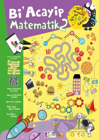 Bi Acayip Matematik 2 – Zarife Üspolat Yazıcı – Mor Elma Yayıncılık kitap kapağı