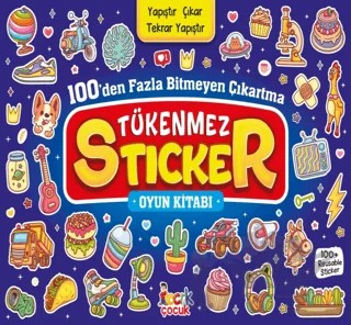 Tükenmez Sticker – Kolektif – Bıcırık Yayınları kitap kapağı