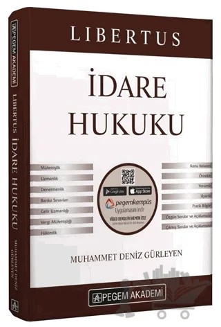 2021 KPSS A Grubu Libertus İdare Hukuku Konu Anlatımı – Muhammet Deniz Gürleyen – Pegem Akademi Yayıncılık kitap kapağı