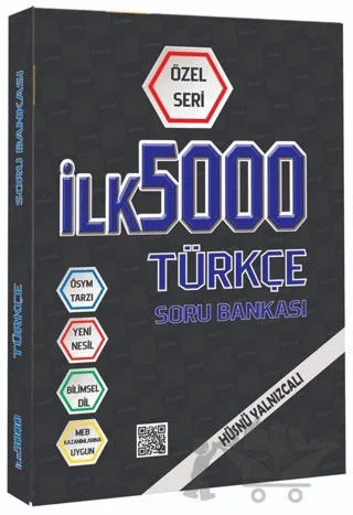 İlk 5000 Türkçe Soru Bankası – Hüsnü Yalnızcalı – Feybe Yayınları kitap kapağı