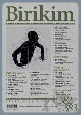 Birikim Aylık Sosyalist Kültür Dergisi Sayı: 382 - 383 Şubat Mart 2021