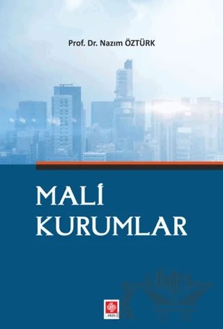 Mali Kurumlar – Nazım Öztürk – Ekin Basım Yayın kitap kapağı