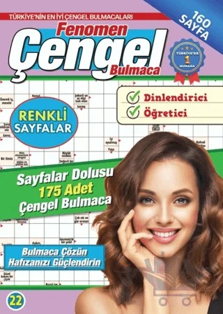 Fenomen Çengel Bulmaca 22 – Bertan Kodamanoğlu – Maxi Yayıncılık kitap kapağı