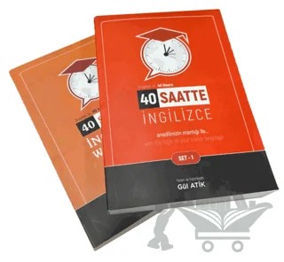 40 Saatte İngilizce Set 1 - Workbook Set 2 (2 Kitap) – Gül Atik – Nimet Gül Atik kitap kapağı