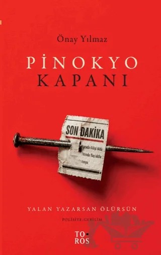 Pinokyo Kapanı – Önay Yılmaz – Toros Yayınları kitap kapağı