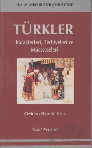 Türkler – H.A.Munro Butler Johnstone – Cedit Neşriyat kitap kapağı