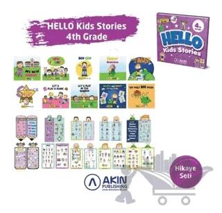 Hello Kids Stories 4nd Grade – Bilge Bağcı – Akın Dil Eğitim kitap kapağı