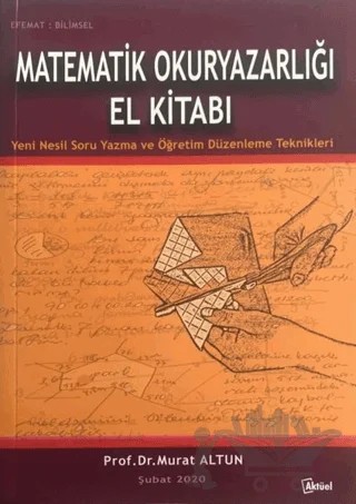 Matematik Okuryazarlığı El Kitabı – Kolektif – Alfa Aktüel Yayınları kitap kapağı