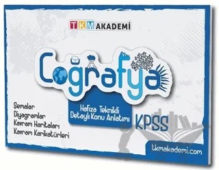 KPSS Coğrafya Konu Anlatımı – Kolektif – TKM Akademi kitap kapağı
