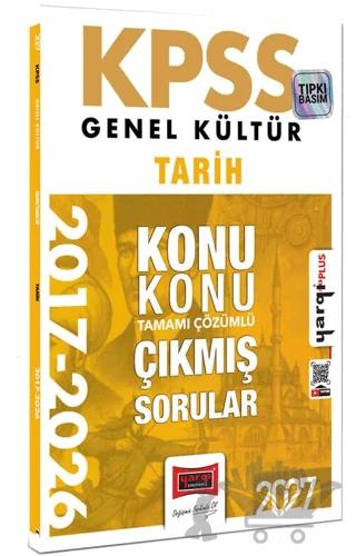 2027 KPSS Genel Kültür Tarih Konu Konu Tamamı Çözümlü 10 Yıl Çıkmış Sorular