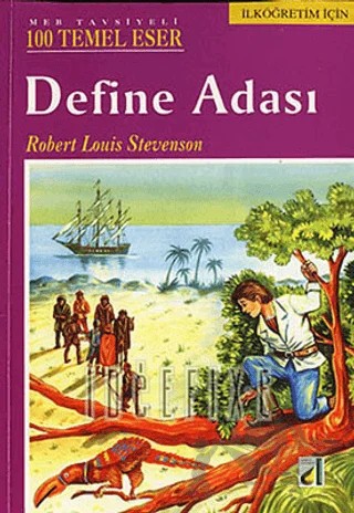 Define Adası – Robert Louıs Stevenson – Damla Yayınevi kitap kapağı