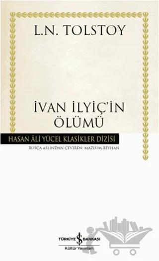 İvan İlyiç'in Ölümü – Lev Nikolayeviç Tolstoy – İş Bankası Kültür Yayınları kitap kapağı