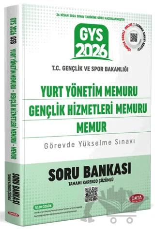 T.C. Gençlik ve Spor Bakanlığı Yurt Yönetim Memuru Gençlik Hizmetleri Memuru Memur Soru Bankası - Karekod Çözümlü