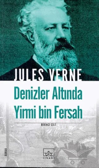 Denizler Altında Yirmi Bin Fersah 1. Cilt – Jules Verne – İthaki Yayınları kitap kapağı