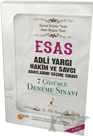 ESAS Adli Yargı Hakim ve Savcı Adaylarını Seçme Sınavı 7 Çözümlü Deneme Sınavı