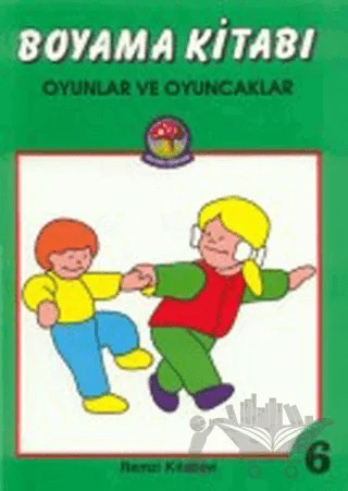 Boyama Kitabı Oyunlar ve Oyuncaklar – Derleme – Remzi Kitabevi kitap kapağı