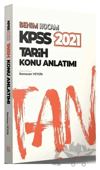 KPSS Tarih Konu Anlatımı – Ramazan Yetgin – Benim Hocam Yayınları kitap kapağı