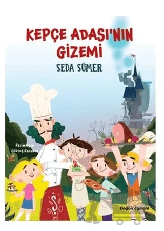 Kepçe Adası'nın Gizemi – Seda Sümer – Doğan Egmont Yayıncılık kitap kapağı