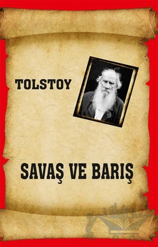 Savaş ve Barış – Lev Nikolayeviç Tolstoy – Serüven Yayınevi kitap kapağı