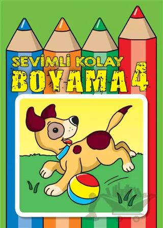 Sevimli Kolay Boyama 4 – Kolektif – Parıltı Yayınları kitap kapağı