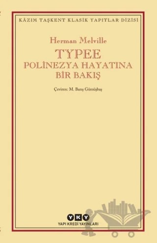 Typee – Herman Melvılle – Yapı Kredi Yayınları kitap kapağı