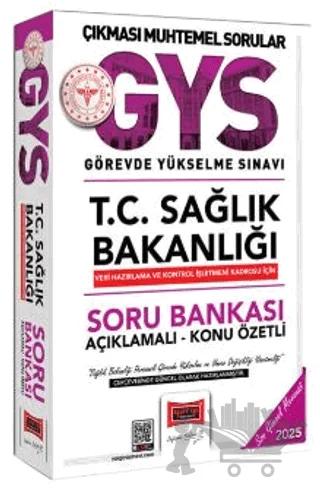 2025 T.C Sağlık Bakanlığı Veri Hazırlama ve Kontrol İşletmeni İçin Soru Bankası