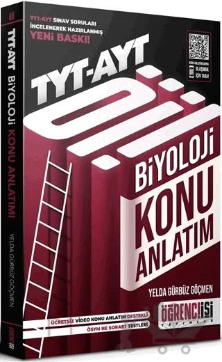 TYT AYT Biyoloji Konu Anlatımı – Yelda Gürbüz Göçmen – Öğrenci İşi Yayınları kitap kapağı