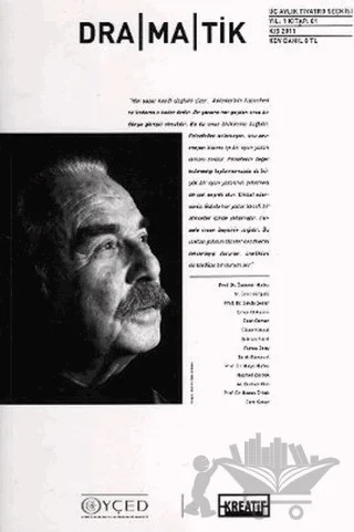 Dramatik Sayı: 1 – Derleme – Artshop Yayıncılık kitap kapağı