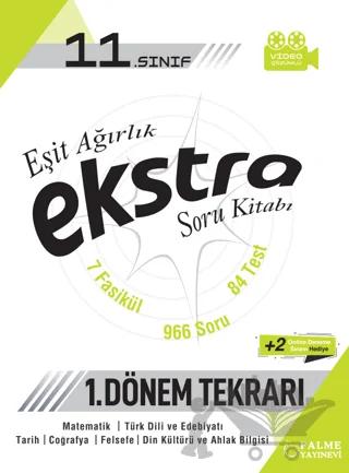 Palme 11. Sınıf Eşit Ağırlık Ekstra Soru Kitabı (1.Dönem Tekrarı)