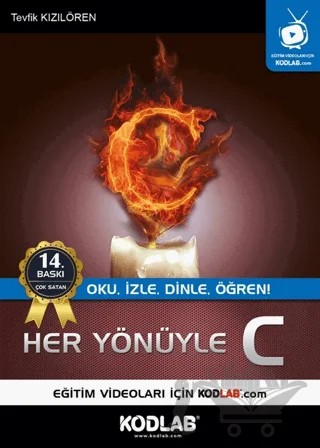 Her Yönüyle C – Tevfik Kızılören – Kodlab Yayın Dağıtım kitap kapağı