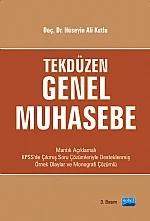 Tekdüzen Genel Muhasebe ( HOCA KİTABIN TAMAMINI KENDİ ALDI SATIŞI YOK) – Hüseyin Ali KUTLU – Nobel Akademik Yayıncılık kitap kapağı