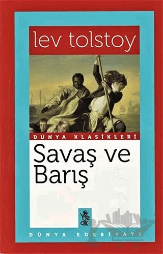 Savaş ve Barış – Lev Nikolayeviç Tolstoy – Venedik Yayınları kitap kapağı