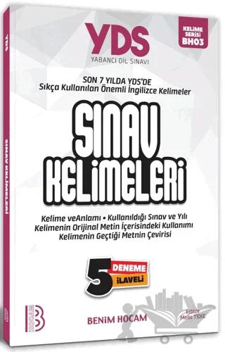 YDS Sınav Kelimeleri 5 Deneme İlaveli
