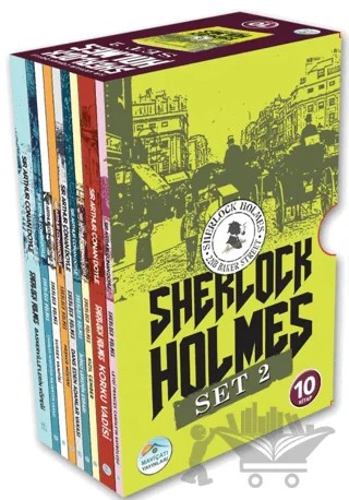Sherlock Holmes Serisi Seti 2 (10 Kitap Takım) – Sir Arthur Conan Doyle – Maviçatı Yayınları kitap kapağı