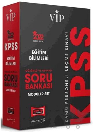 VİP KPSS Eğitim Bilimleri Çözümlü ve Cevaplı Soru Bankası Modüler Set