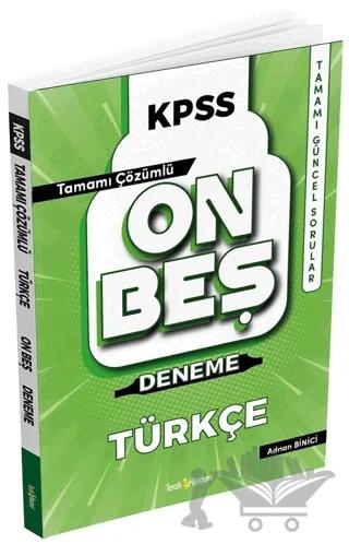 2022 KPSS Türkçe 15 Deneme