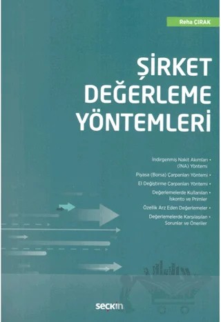 Şirket Değerleme Yöntemleri – Reha Çırak – Seçkin Yayıncılık kitap kapağı