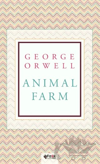 Animal Farm – George Orwell – Fark Yayınları kitap kapağı