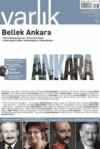 Varlık Edebiyat ve Kültür Dergisi Sayı: 1369 Ekim 2021 – Varlık Dergisi Yayınları kitap kapağı