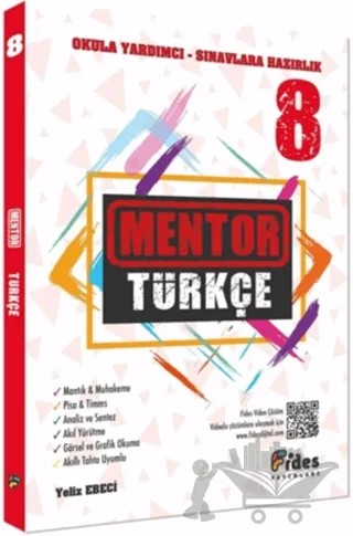 8. Sınıf Mentor Türkçe Soru Bankası – Yeliz Ebeci – Fides Yayıncılık kitap kapağı