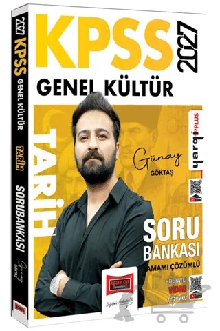 2027 KPSS Genel Kültür Tamamı Çözümlü Tarih Soru Bankası – Günay Göktaş – Yargı Yayınevi kitap kapağı