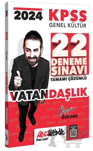 KPSS GK Vatandaşlık Tamamı Çözümlü 22 Deneme Sınavı