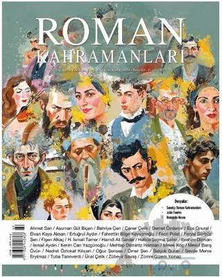 Roman Kahramanları Sayı: 60 / Ekim - Aralık 2024 – Roman Kahramanları Dergisi kitap kapağı