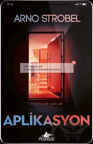 Aplikasyon – Arno Strobel – Pegasus Yayınları kitap kapağı